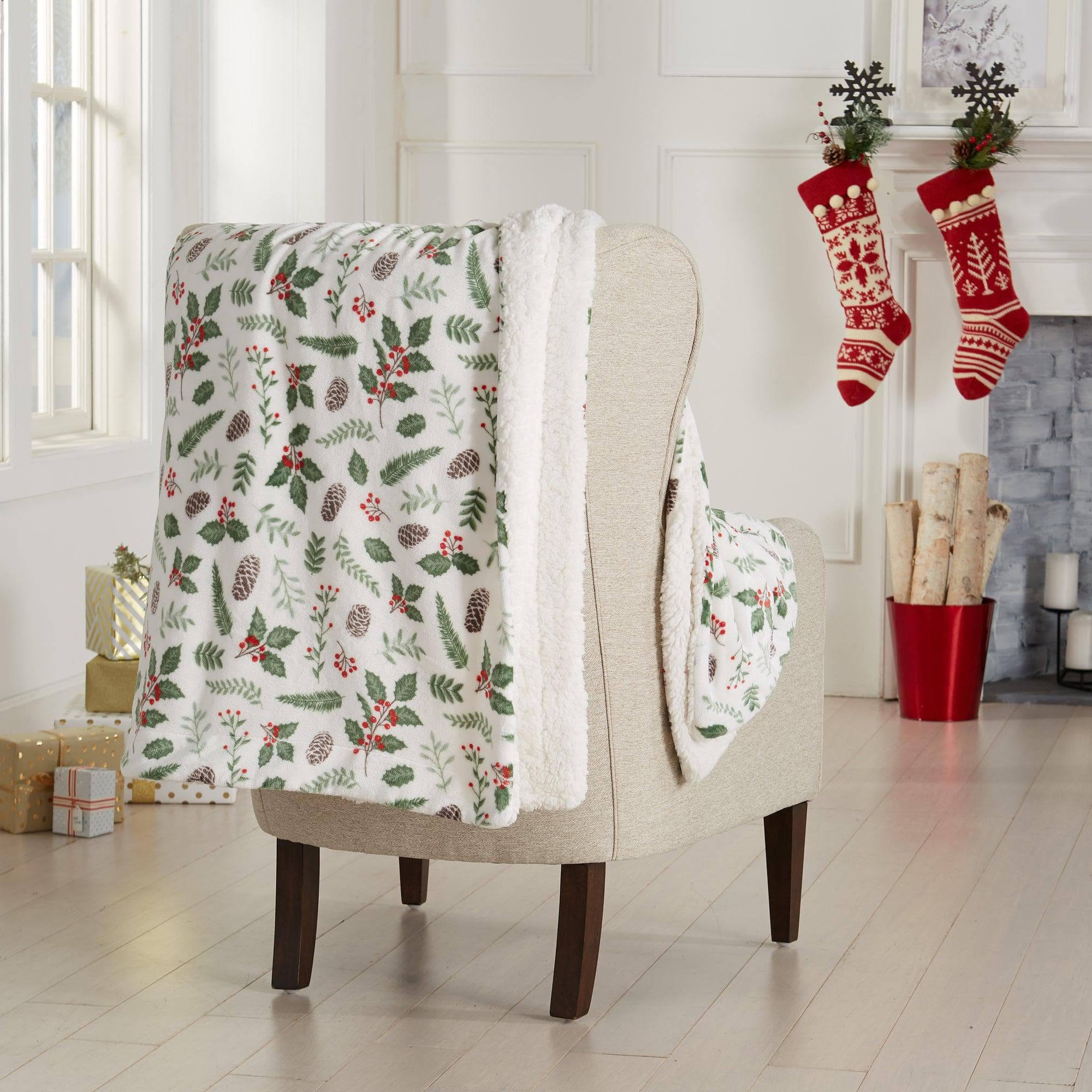 Holiday Sherpa Throw - Esmay Collection - Che Cose Belle