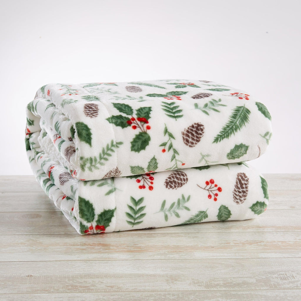 Holiday Sherpa Throw - Esmay Collection - Che Cose Belle
