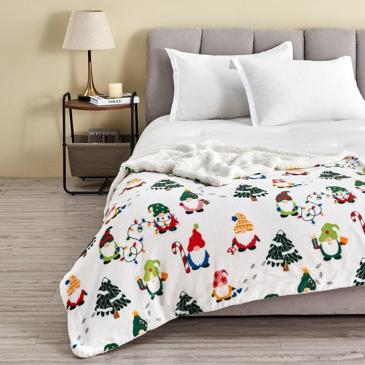 Holiday Sherpa Throw - Esmay Collection - Che Cose Belle