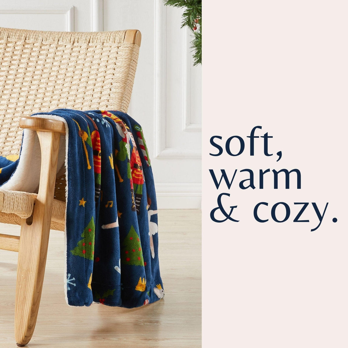 Holiday Sherpa Throw - Esmay Collection - Che Cose Belle