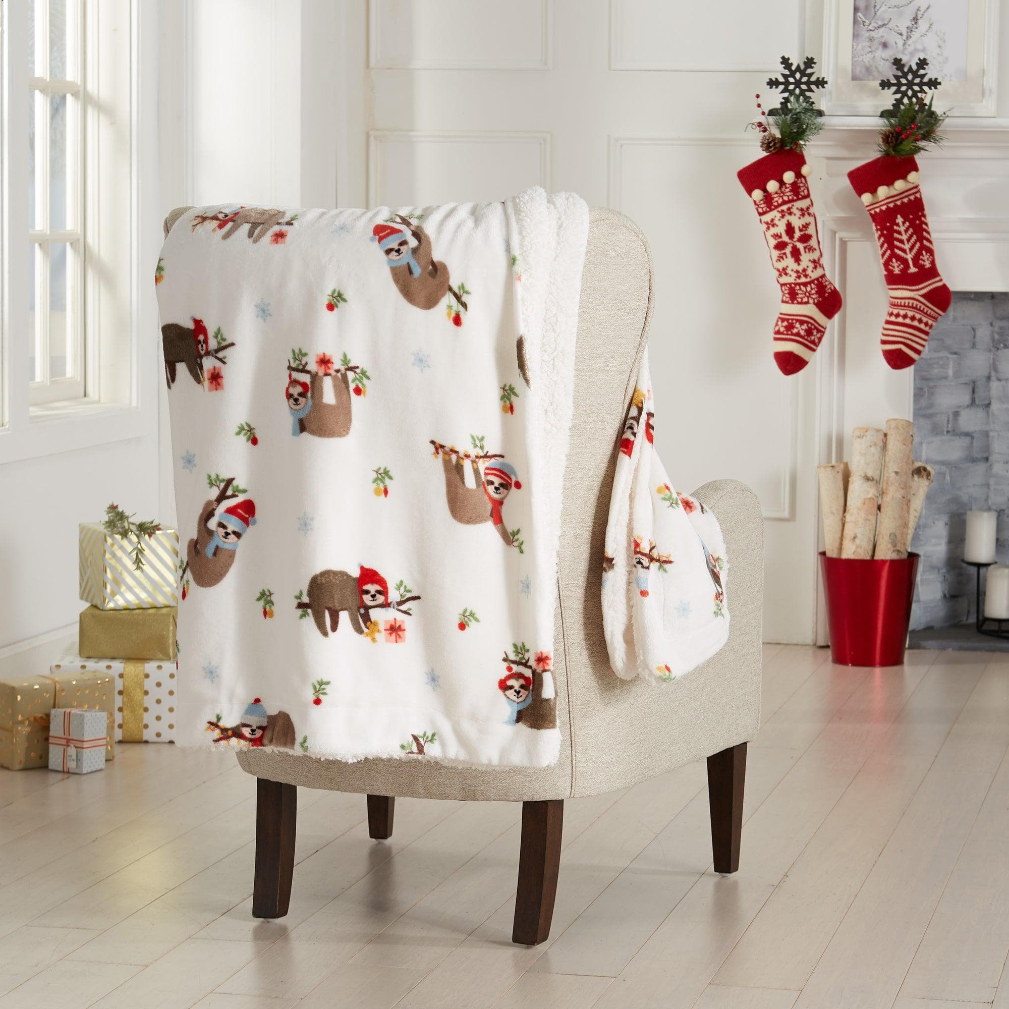 Holiday Sherpa Throw - Esmay Collection - Che Cose Belle
