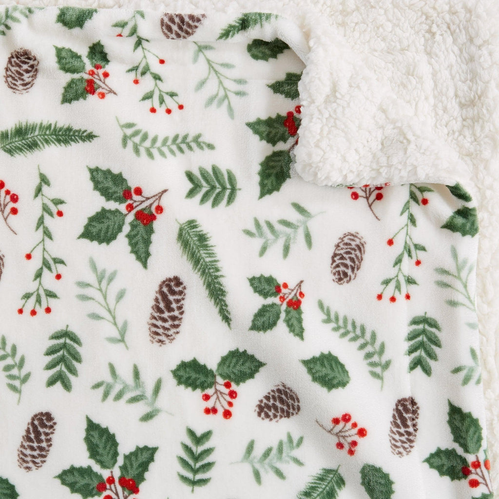 Holiday Sherpa Throw - Esmay Collection - Che Cose Belle