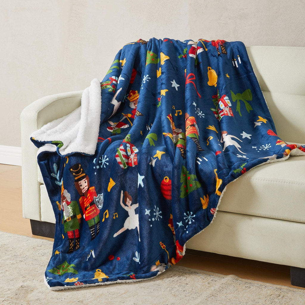 Holiday Sherpa Throw - Esmay Collection - Che Cose Belle
