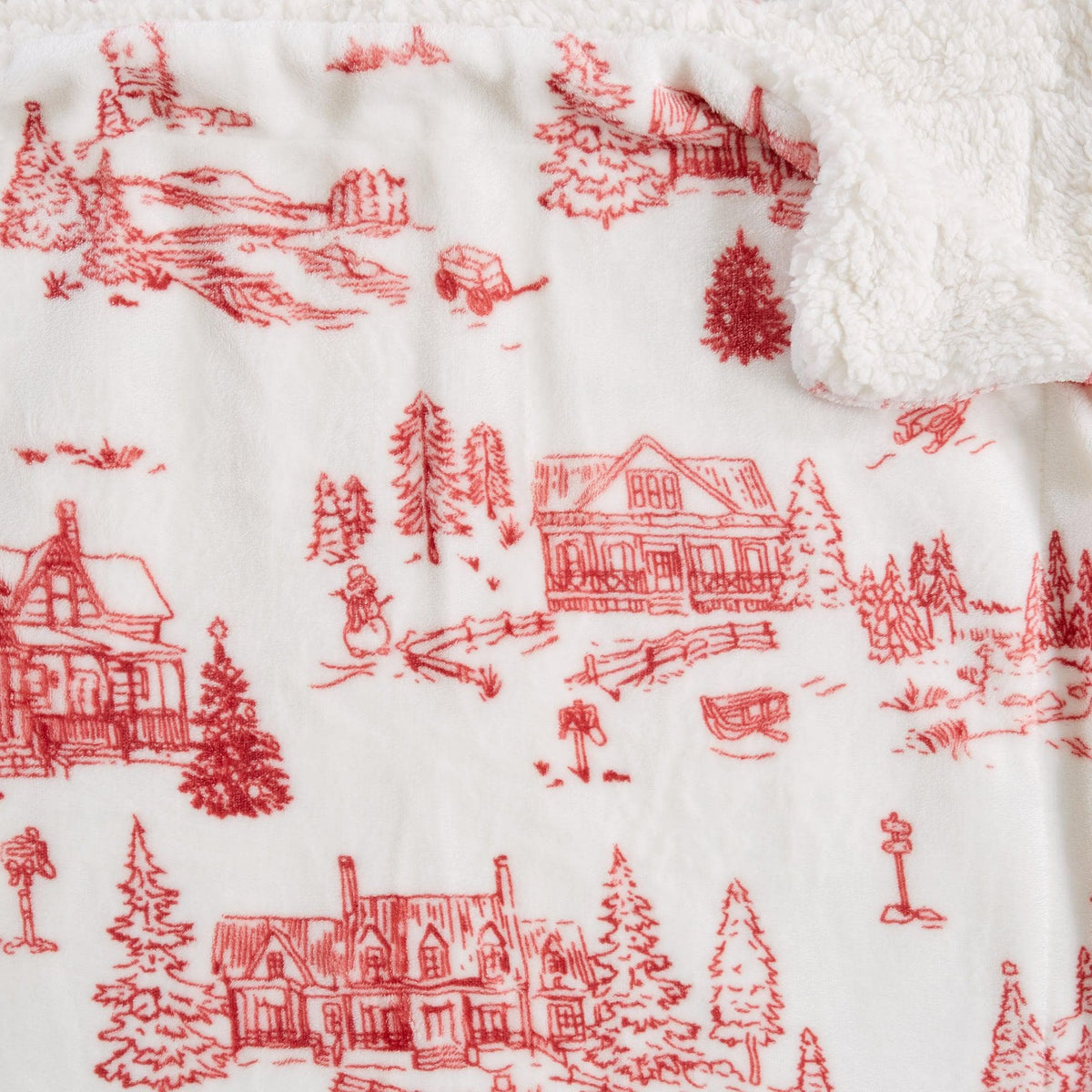 Holiday Sherpa Throw - Esmay Collection - Che Cose Belle