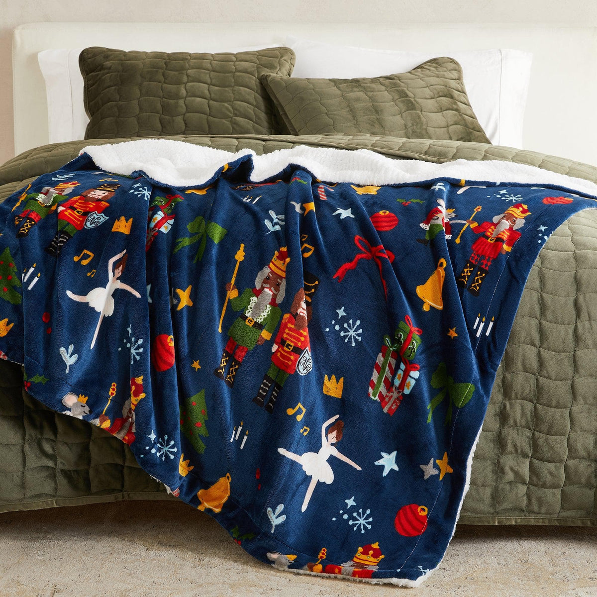 Holiday Sherpa Throw - Esmay Collection - Che Cose Belle