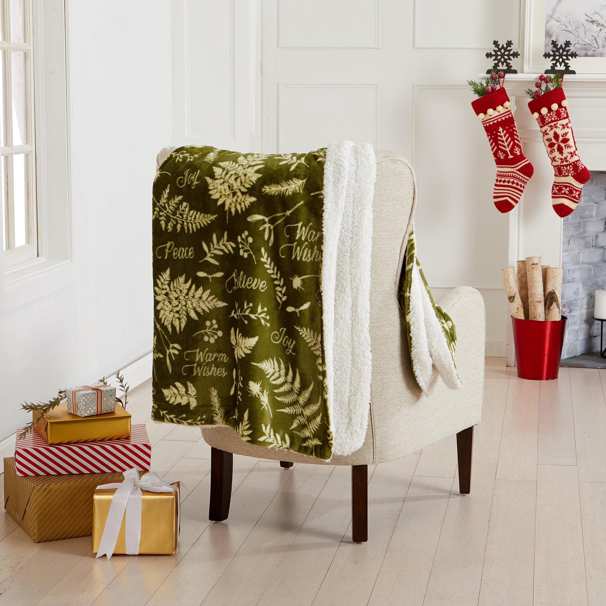Holiday Sherpa Throw - Esmay Collection - Che Cose Belle