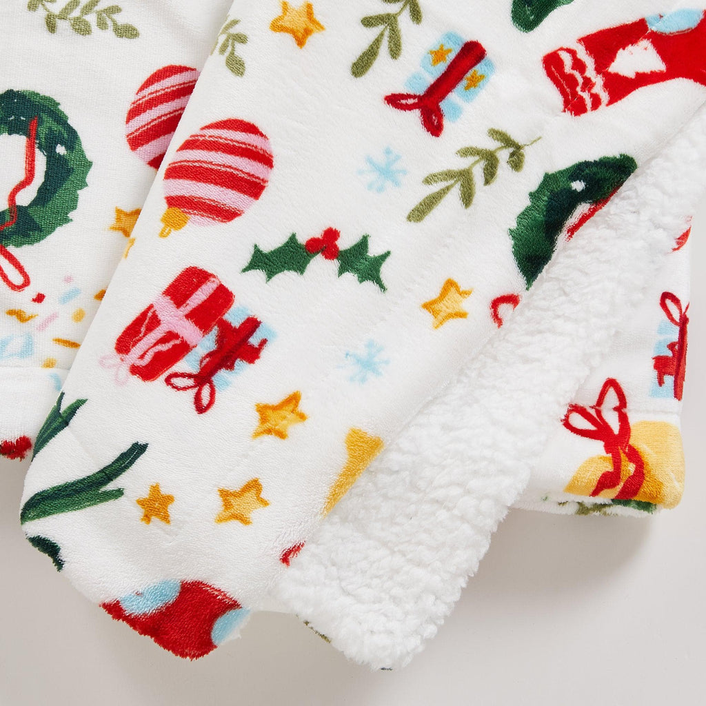 Holiday Sherpa Throw - Esmay Collection - Che Cose Belle