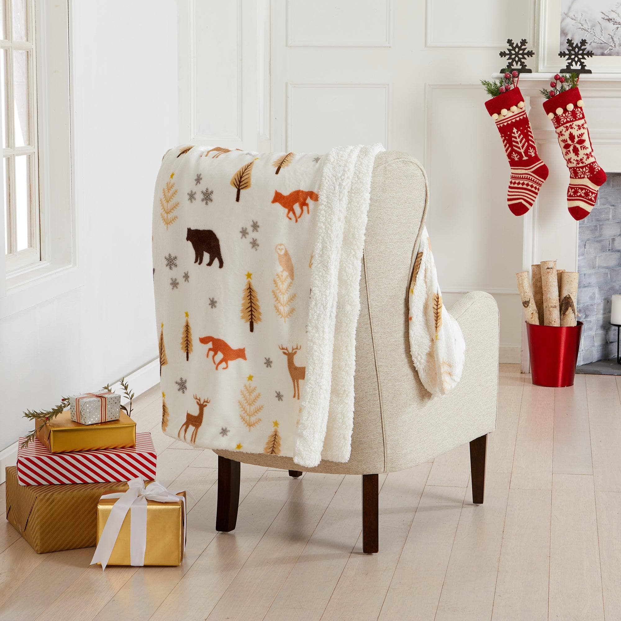 Holiday Sherpa Throw - Esmay Collection - Che Cose Belle