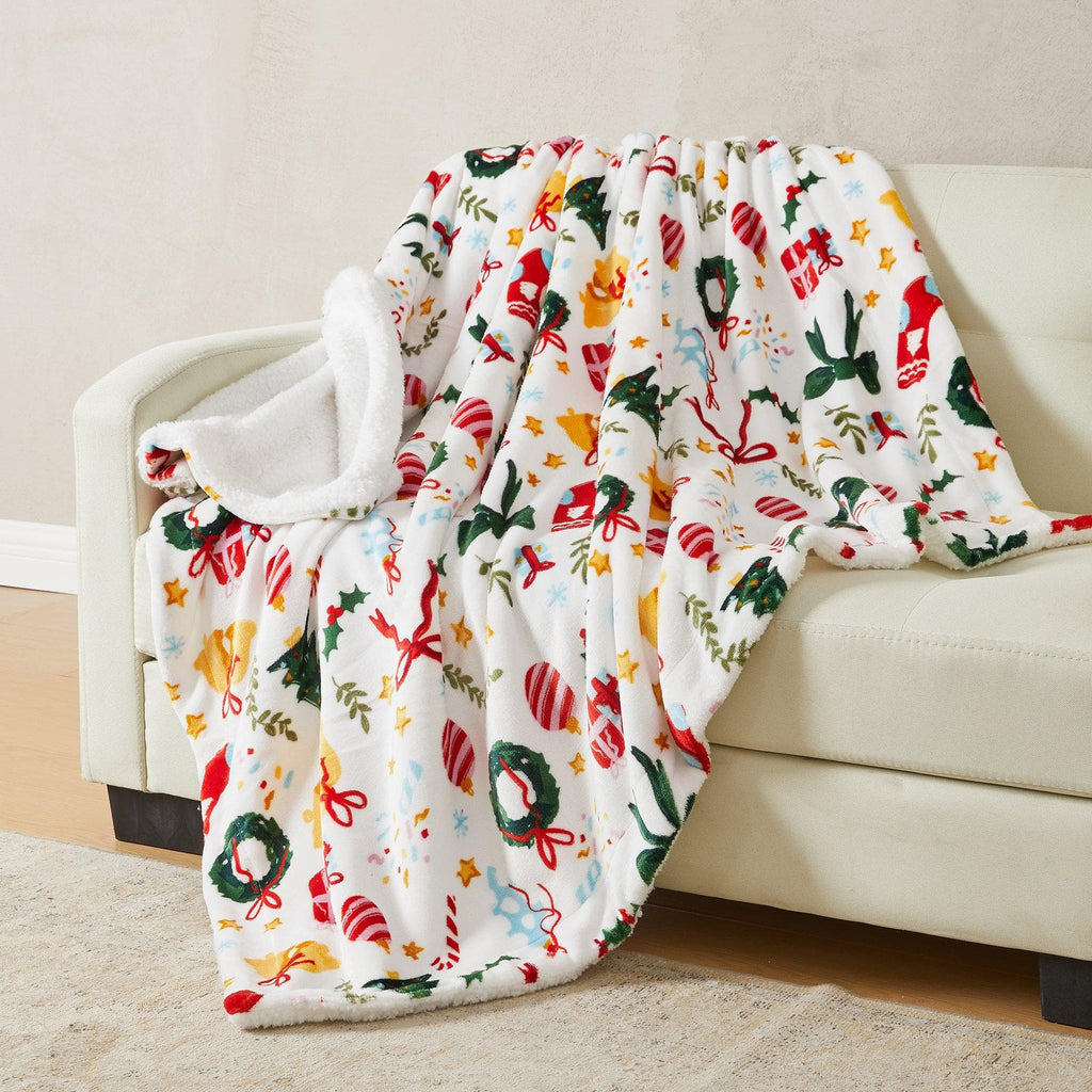 Holiday Sherpa Throw - Esmay Collection - Che Cose Belle