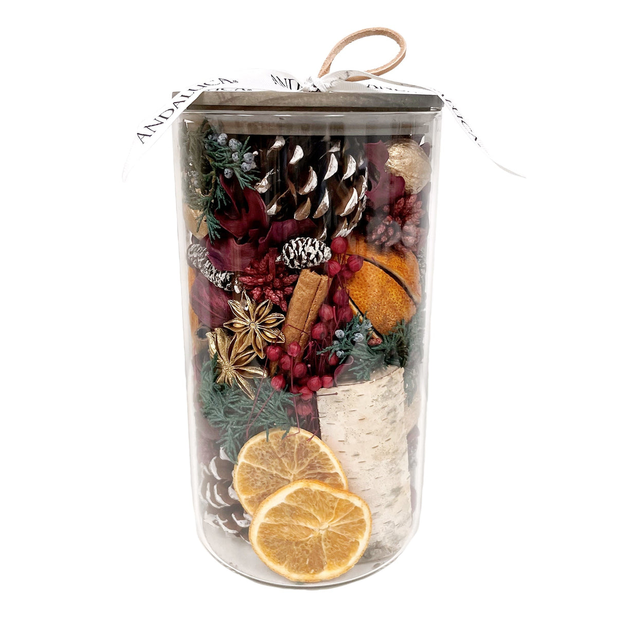 Holiday Spice Potpourri Jar - Che Cose Belle
