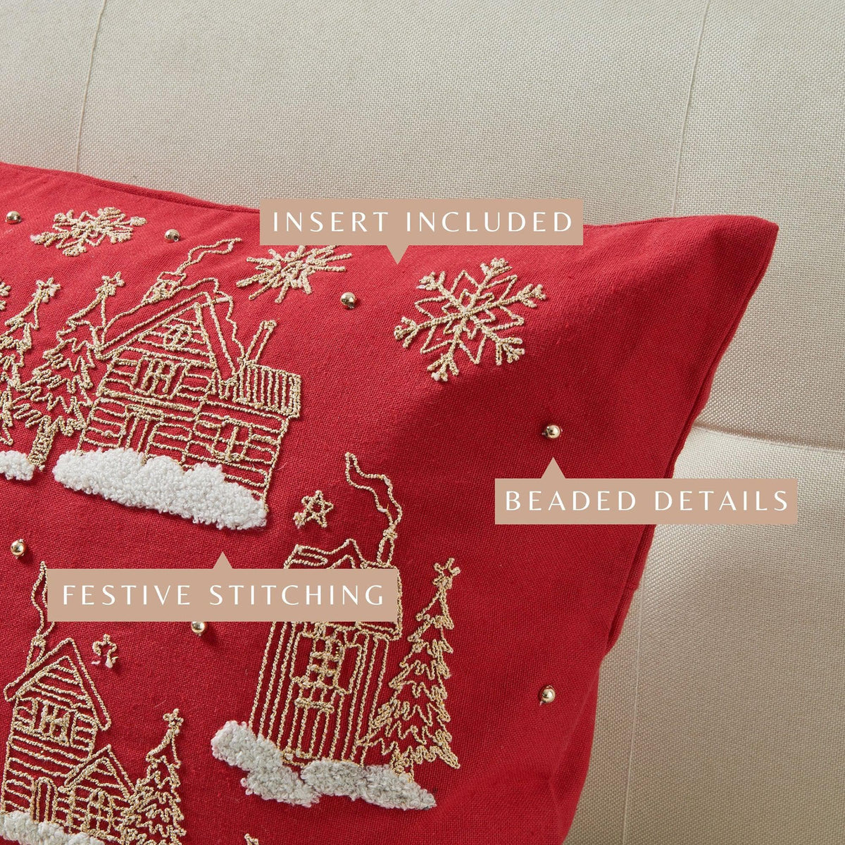 Holiday Throw Pillow - Jubilee Collection - Che Cose Belle
