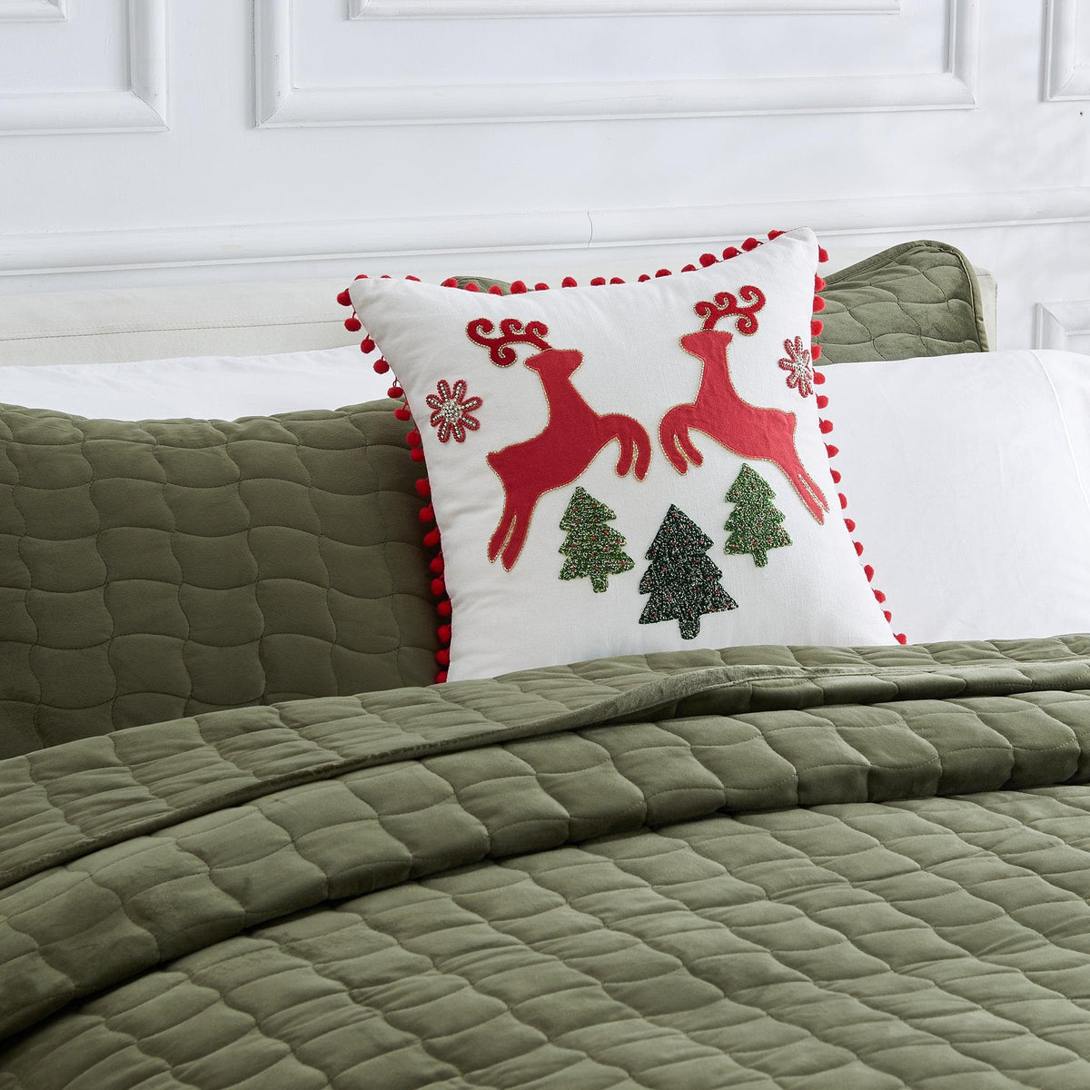 Holiday Throw Pillow - Jubilee Collection - Che Cose Belle