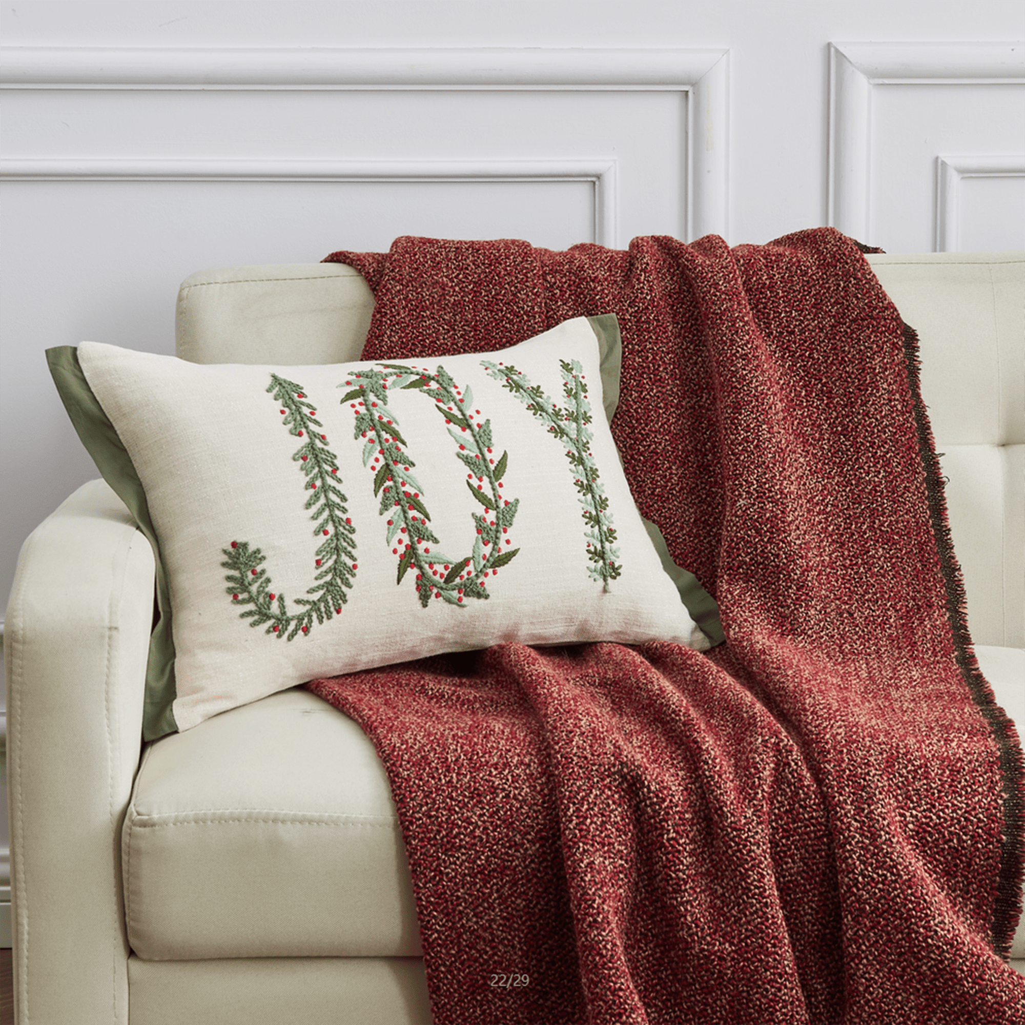 Holiday Throw Pillow - Jubilee Collection - Che Cose Belle