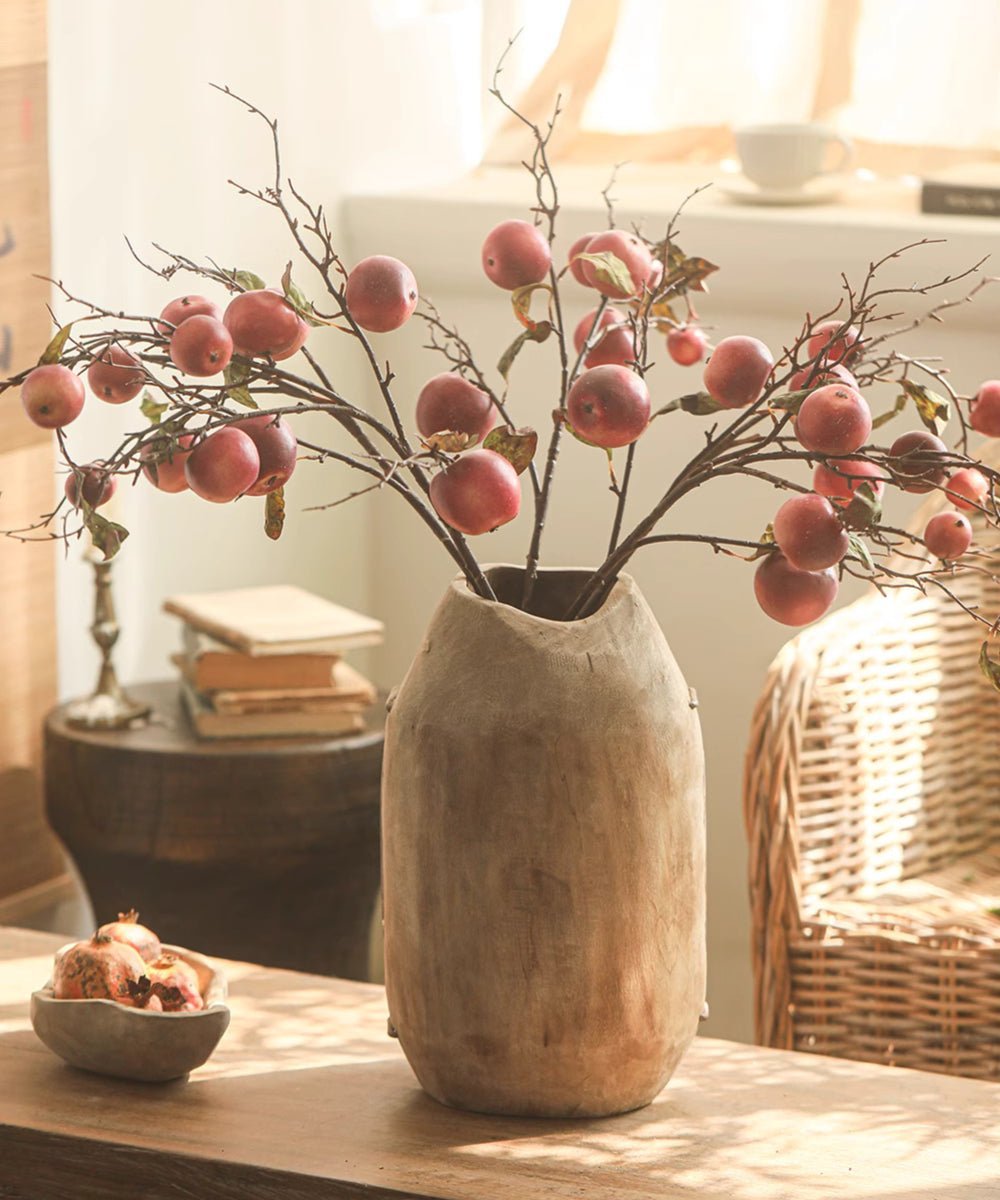 Homestead Solid Wood Décor Vase - Che Cose Belle