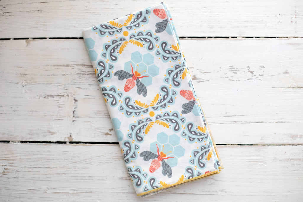 Honey Bee Cloth Napkins, set of four - Che Cose Belle