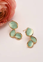 Hope Echo Earrings in Mint - Che Cose Belle