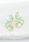 Hope Echo Earrings in Mint - Che Cose Belle