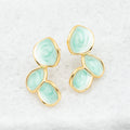 Hope Echo Earrings in Mint - Che Cose Belle