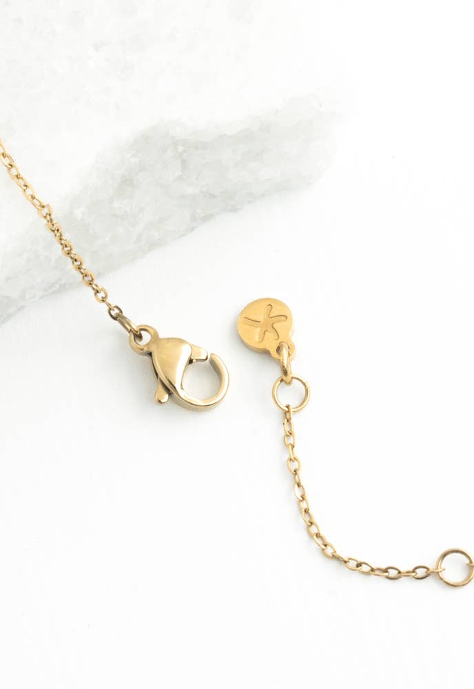 Hope in Bloom Necklace in Mint - Che Cose Belle