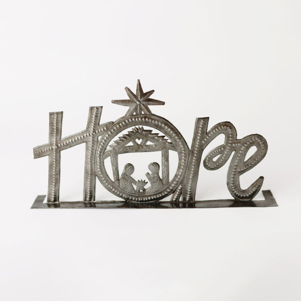 Hope Standing Metal Art - Che Cose Belle