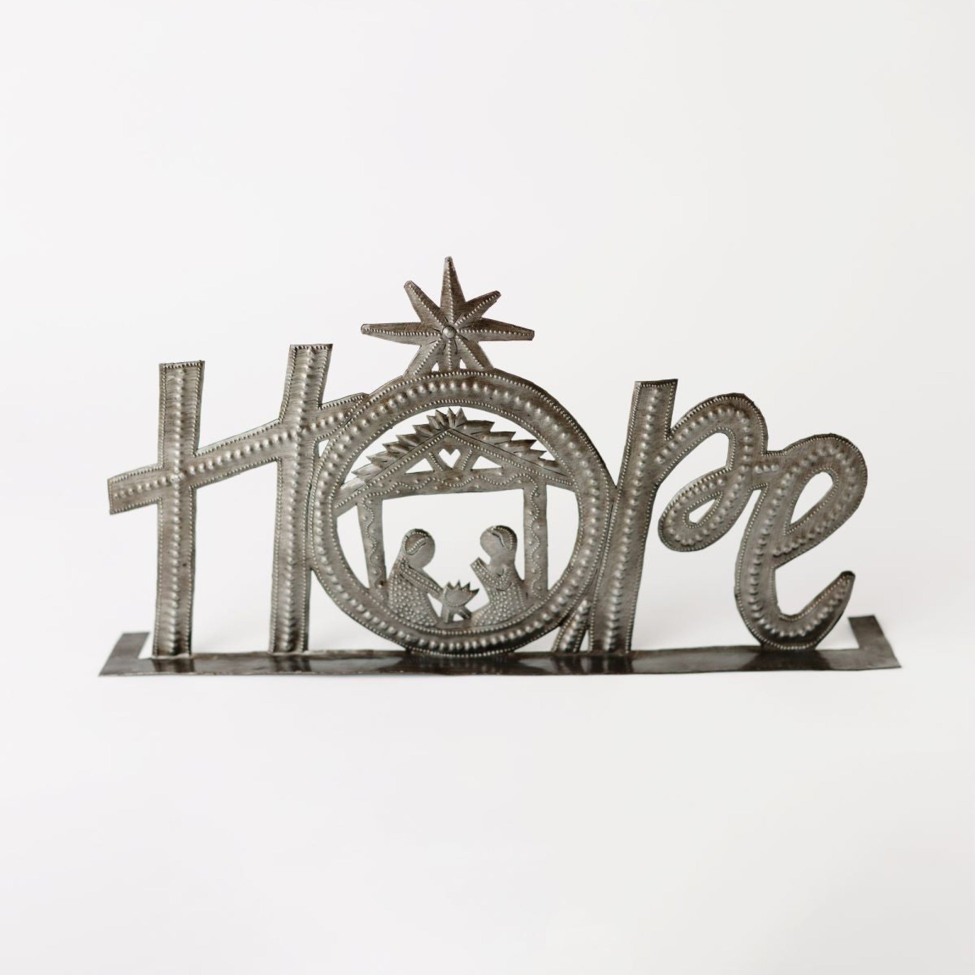 Hope Standing Metal Art - Che Cose Belle