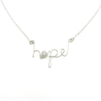 Hope sterling silver necklace - Che Cose Belle
