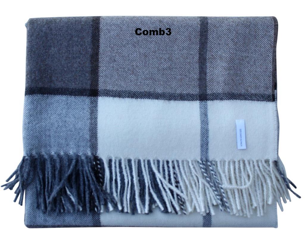 Horizon Stripe Alpaca Throw - Che Cose Belle