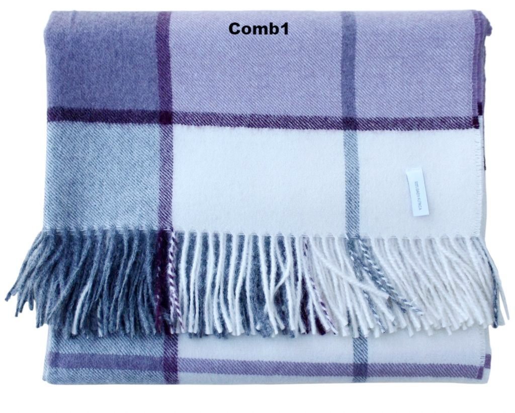 Horizon Stripe Alpaca Throw - Che Cose Belle