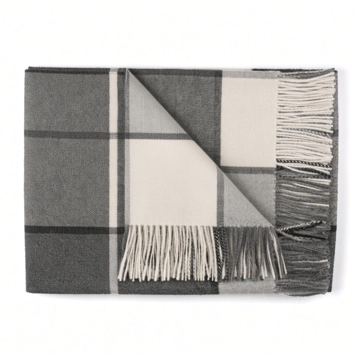 Horizon Stripe Alpaca Throw