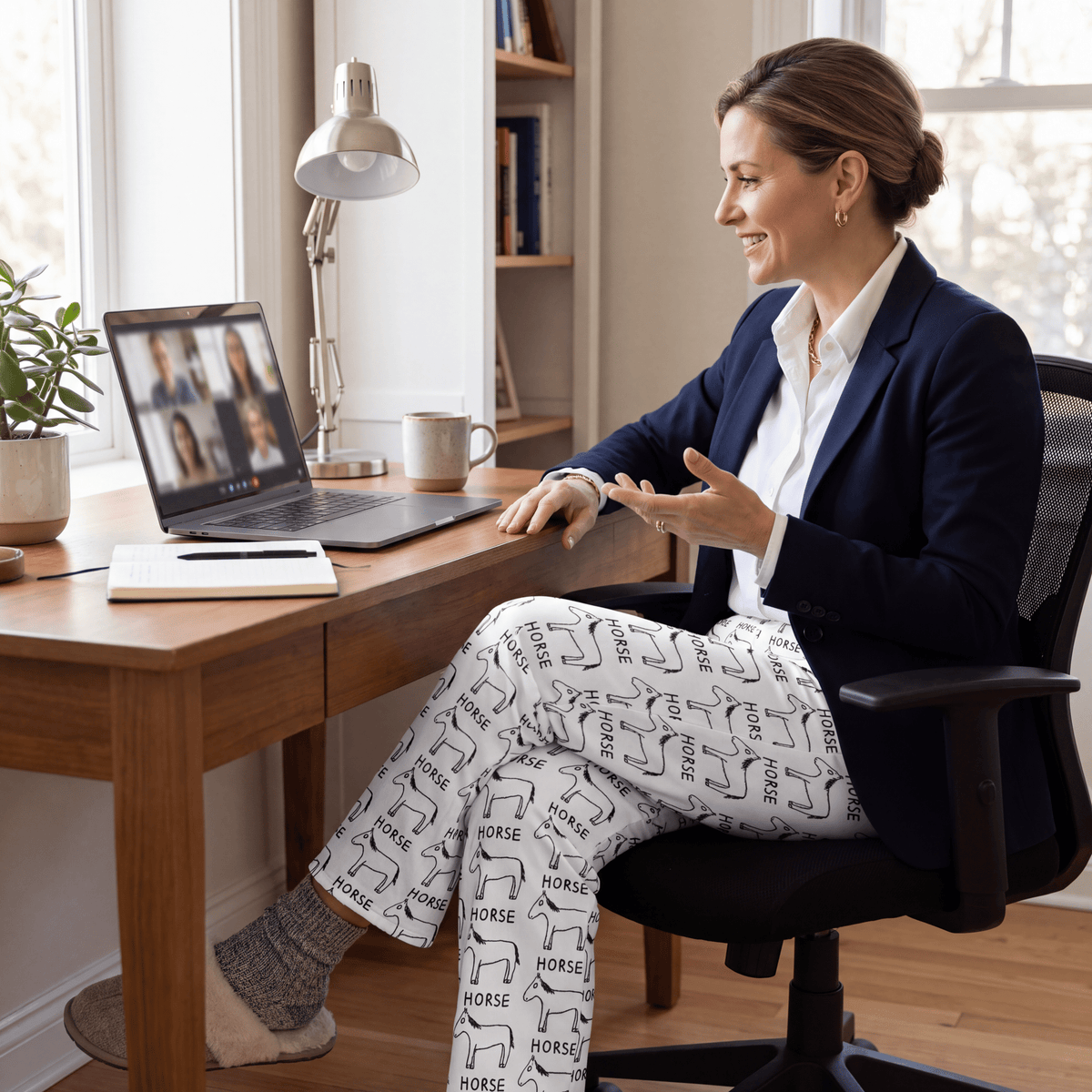Horse - Cotton Lounge Pants - Che Cose Belle