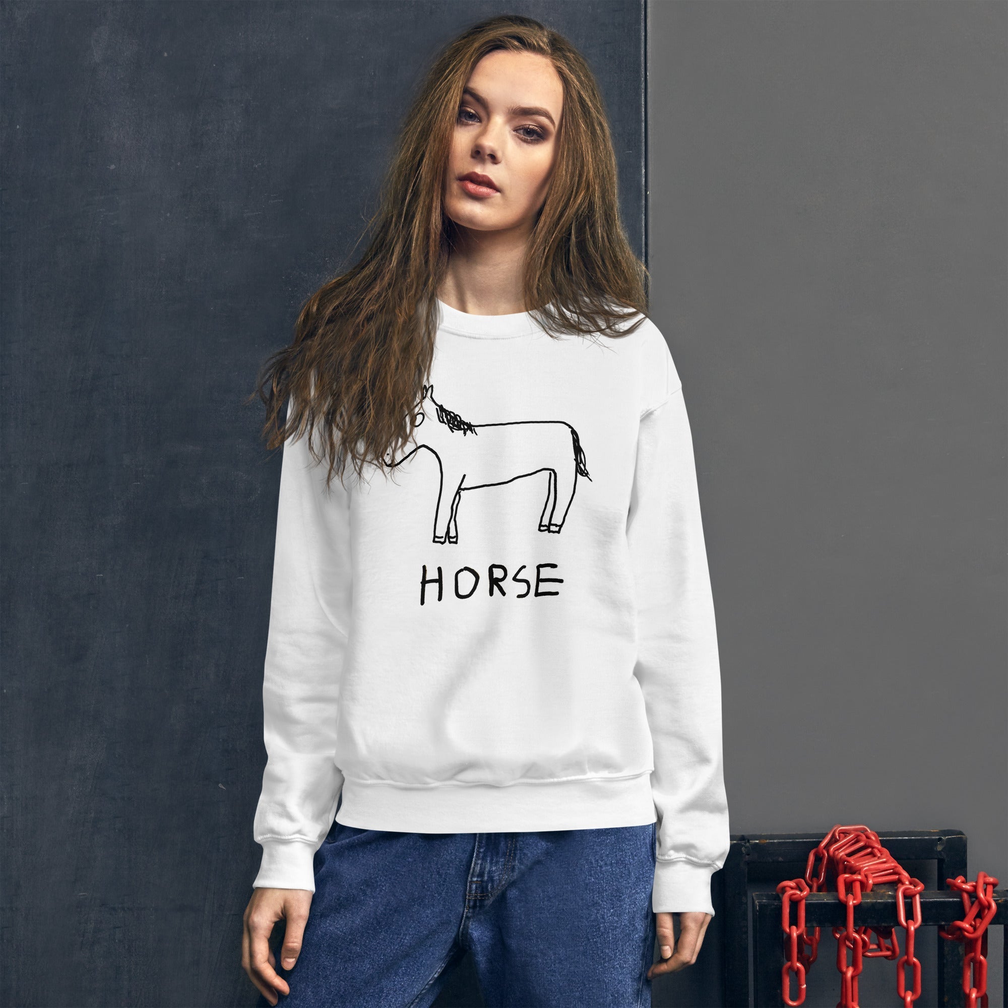 Horse - Crewneck Sweatshirt - Che Cose Belle