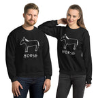 Horse - Crewneck Sweatshirt - Che Cose Belle