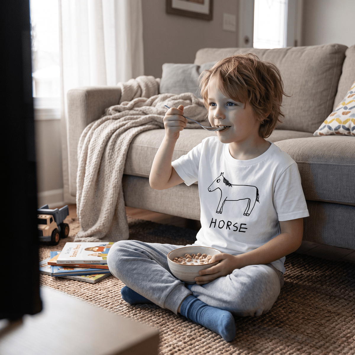 Horse - Kids T-Shirt - Che Cose Belle