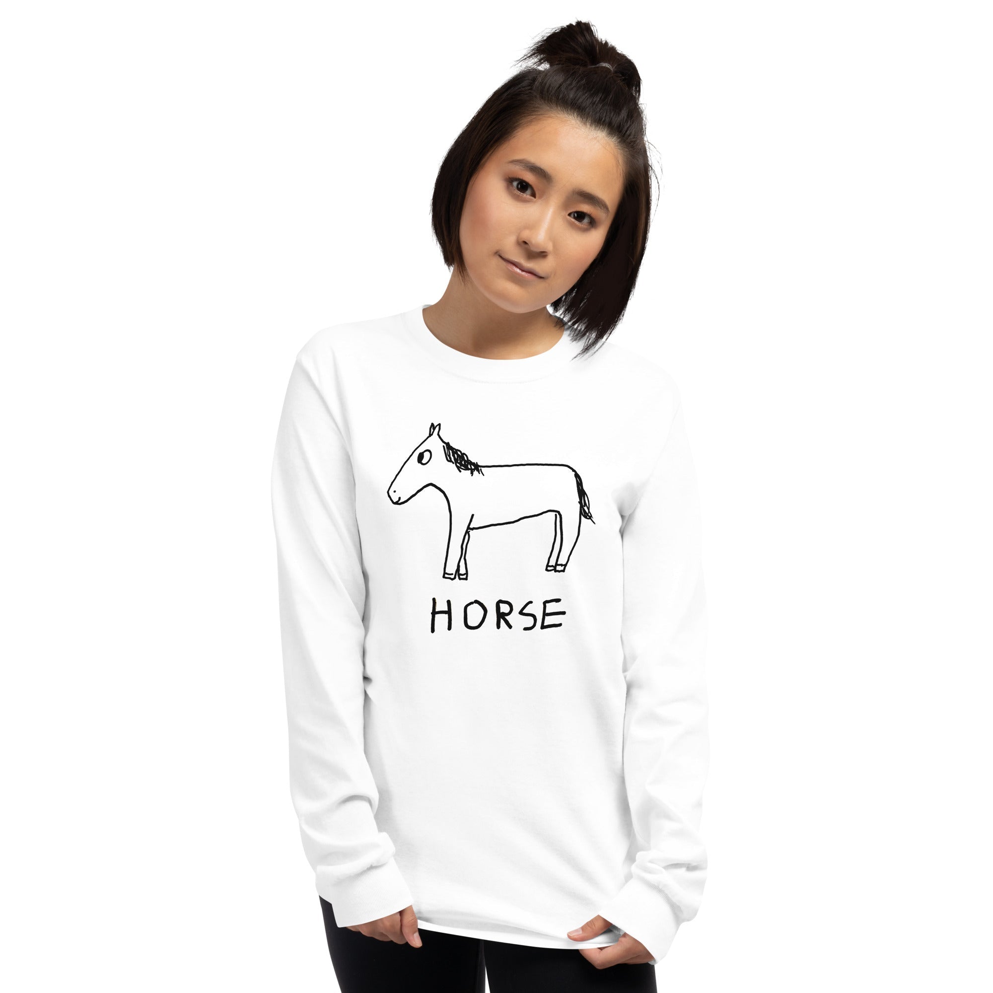 Horse - Long Sleeve Tee - Che Cose Belle