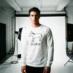 Horse - Long Sleeve Tee - Che Cose Belle