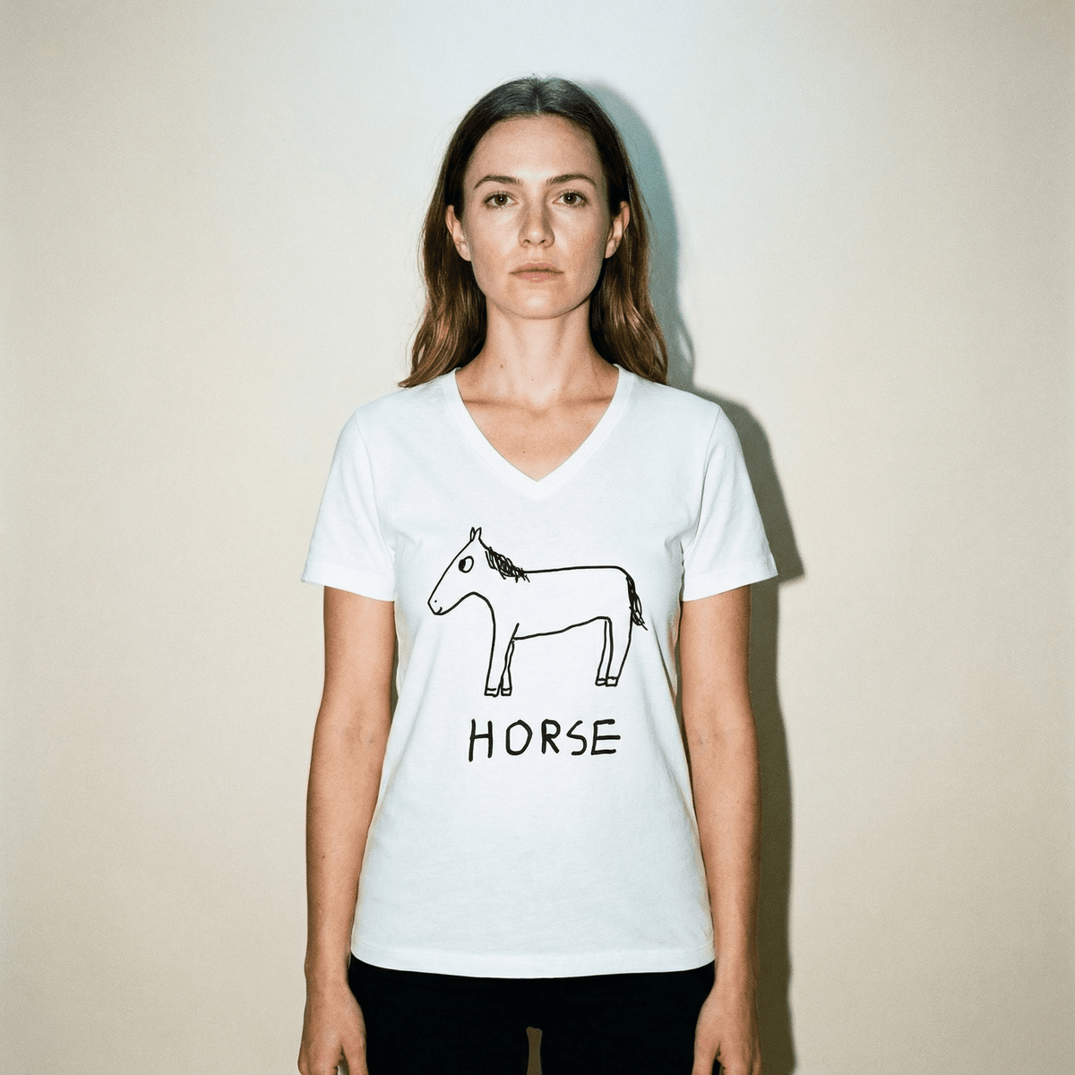 Horse - V-neck Tee - Che Cose Belle