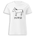 Horse - Women's Fitted Tee - Che Cose Belle