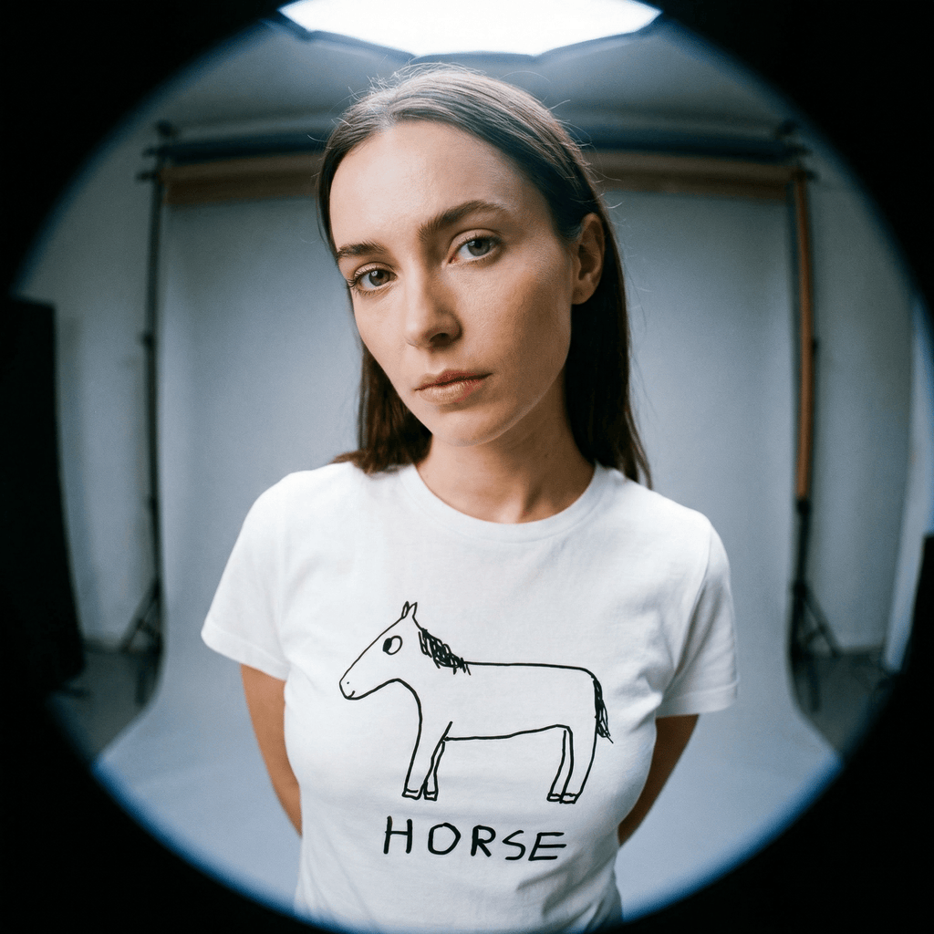 Horse - Women's Fitted Tee - Che Cose Belle