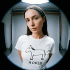 Horse - Women's Fitted Tee - Che Cose Belle