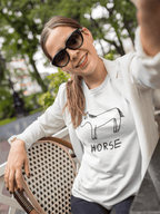 Horse - Women's Fitted Tee - Che Cose Belle