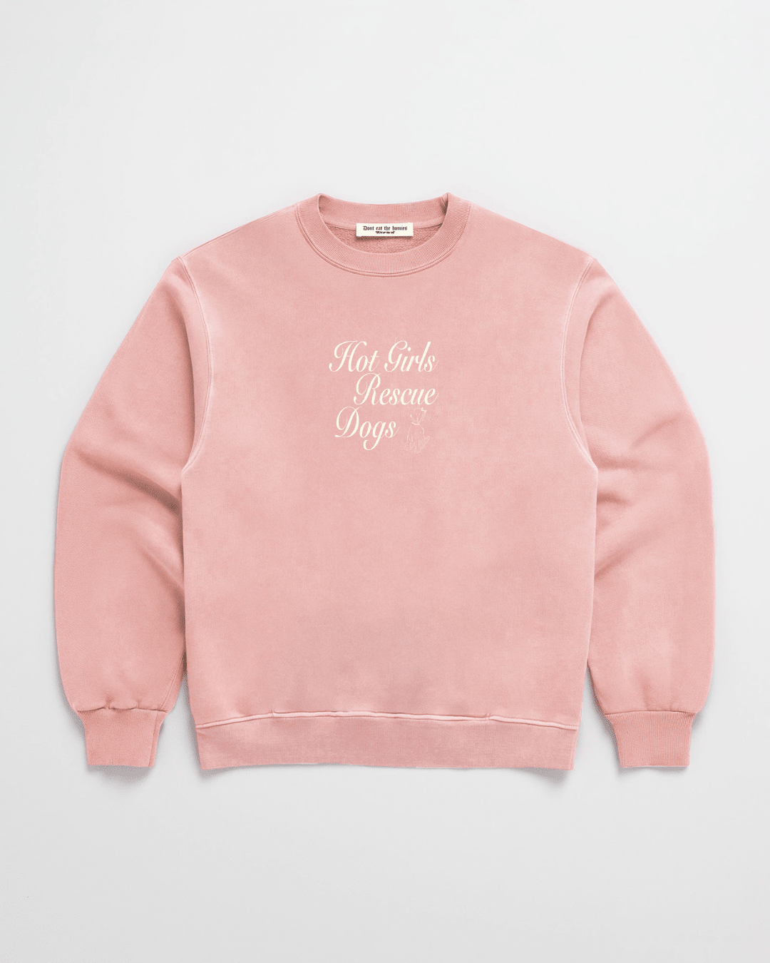 HOT GIRLS RESCUE DOGS CREWNECK - Che Cose Belle