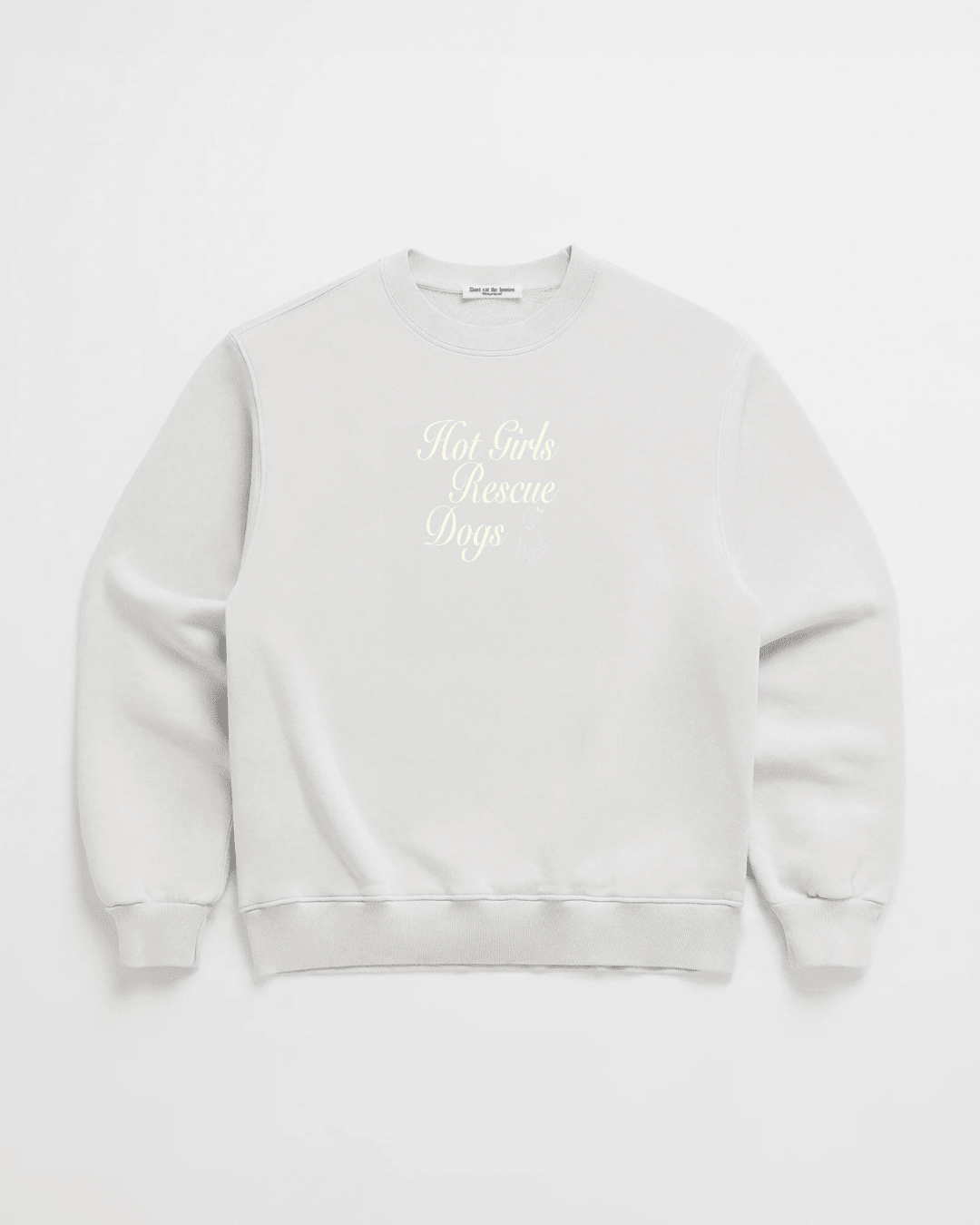 HOT GIRLS RESCUE DOGS CREWNECK - Che Cose Belle