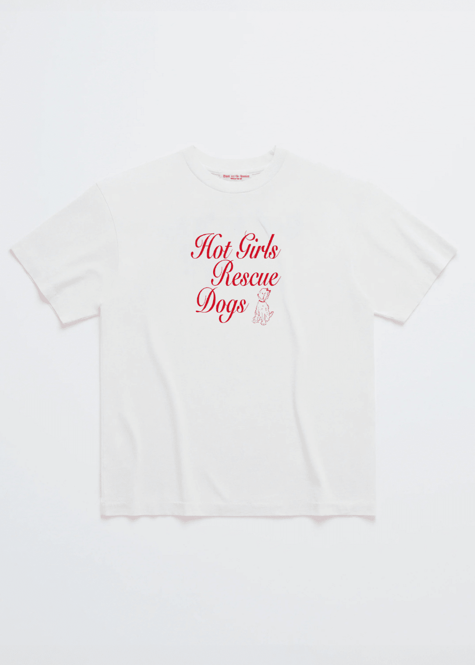 HOT GIRLS RESCUE DOGS TEE - Che Cose Belle