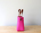 Hot Pink Handwoven Purse by MexiMexi - Che Cose Belle