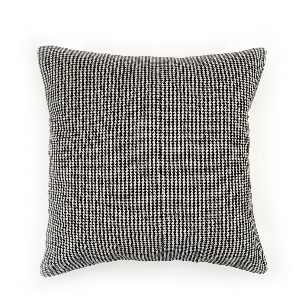 Houndstooth Cotton Pillow Cover - Che Cose Belle
