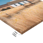 House, Barn Picture Wall Art For Home Decor - Natural / Blue - Che Cose Belle