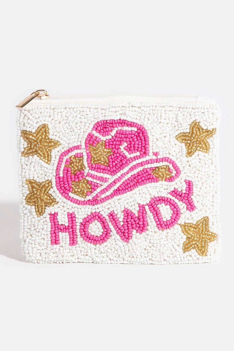 Howdy Cowboy Hat Coin Purse - Che Cose Belle