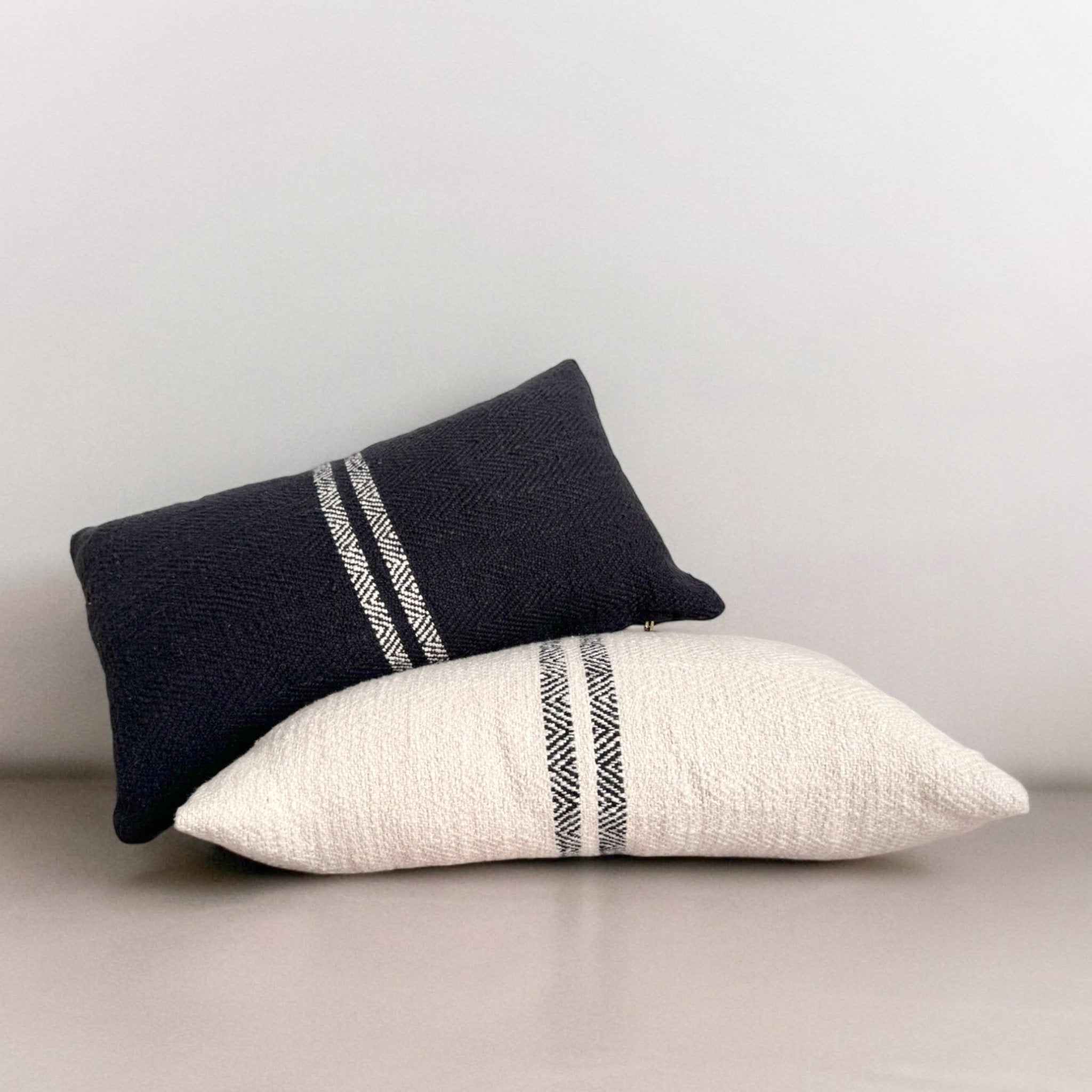 Hugh Lumbar Pillow - Cream - Che Cose Belle
