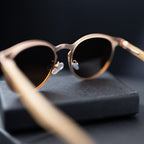 Hybrid Wooden Rounds - Real Wood & Polarized Lenses by WUDN - Che Cose Belle
