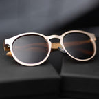 Hybrid Wooden Rounds - Real Wood & Polarized Lenses by WUDN - Che Cose Belle